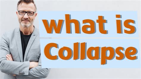 what does collapse mean.